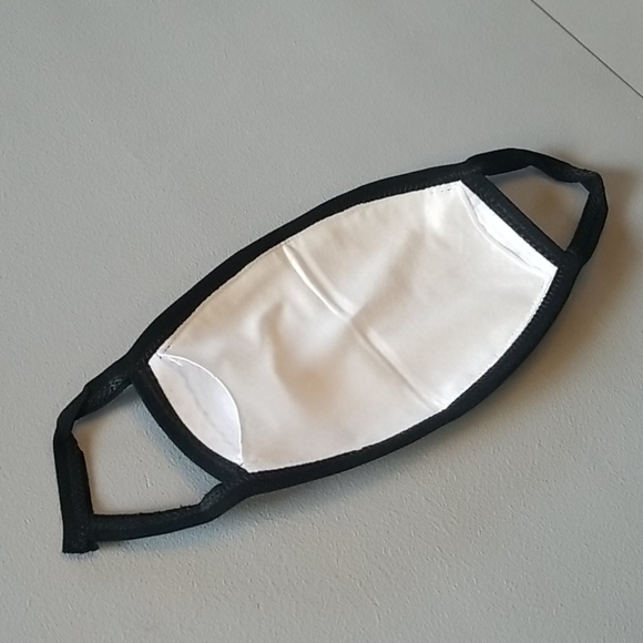 Red Rhinestone Face Cover - Picture 5 of 6